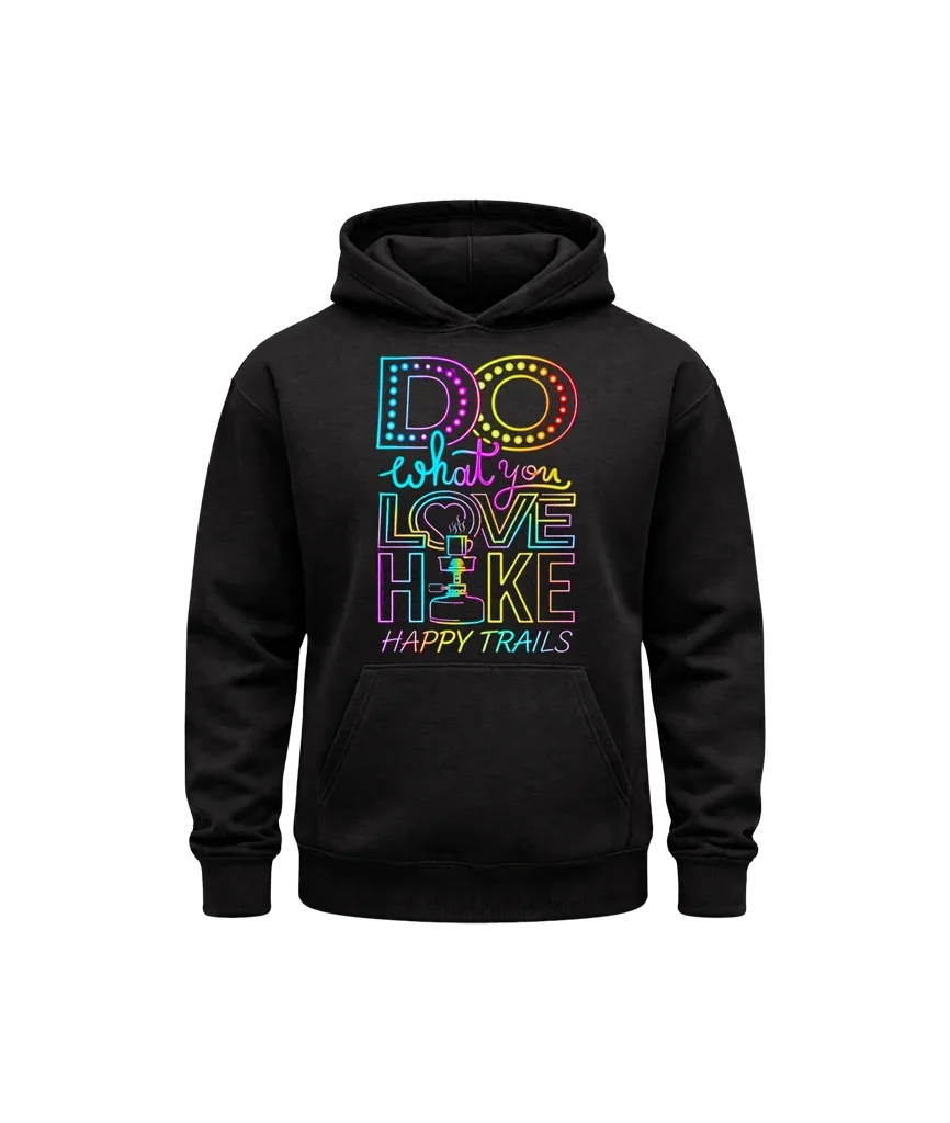 Happy Trails Neon Hoodie
