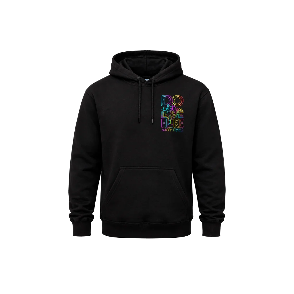 Dual Print Happy Trails Hoodie