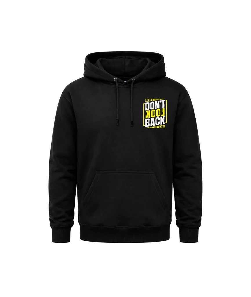 Dual Print Don’t Look Back Pullover
