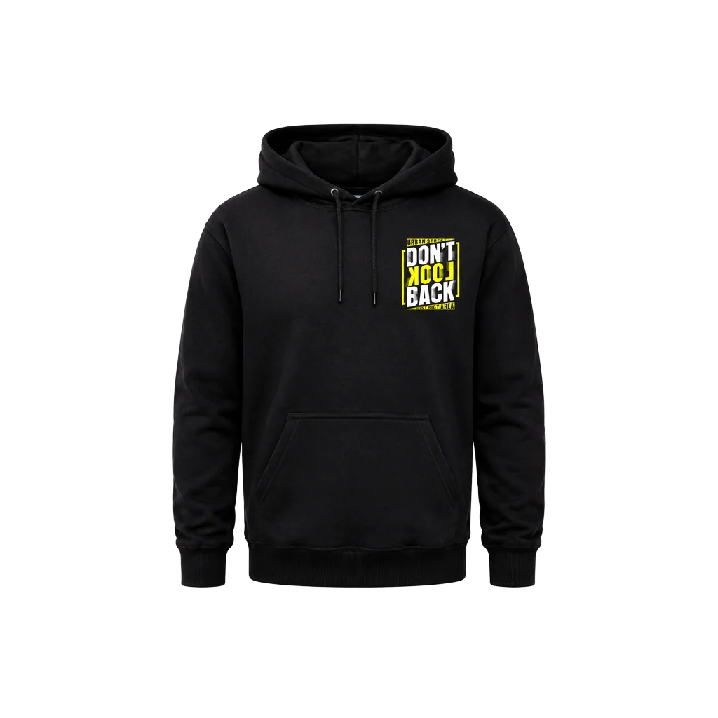 Dual Print Don’t Look Back Pullover