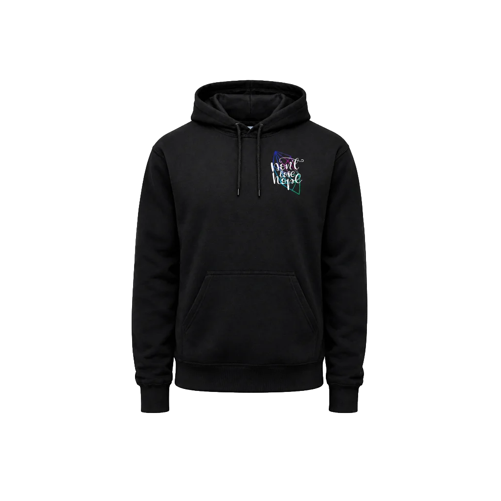 Don’t Lose Hope Front And Back Print Hoodie