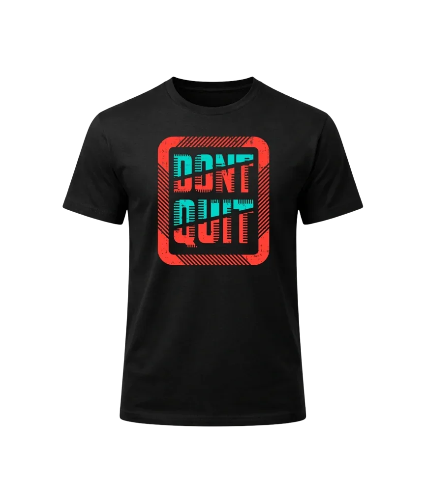 Don’t Quit Graphic Crewneck T-Shirt