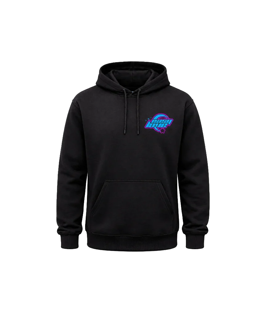 Dual Print Easy Love Hoodie