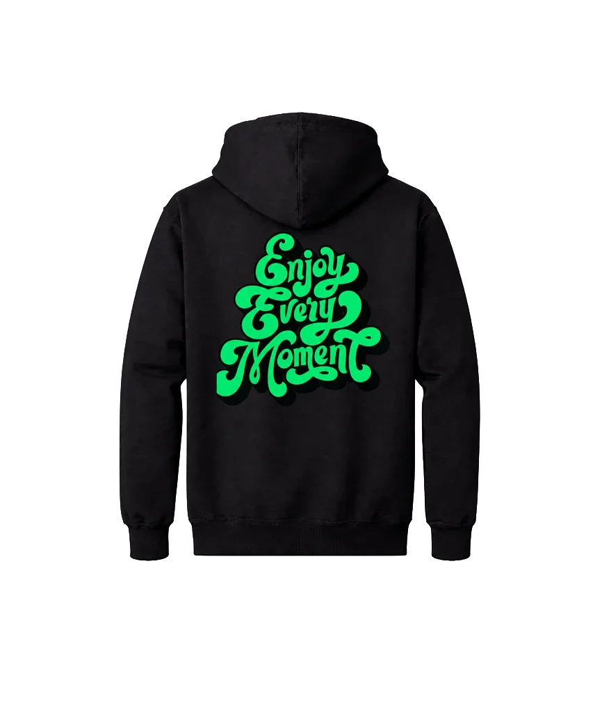 Dual-Sided Mindful Message Hoodie