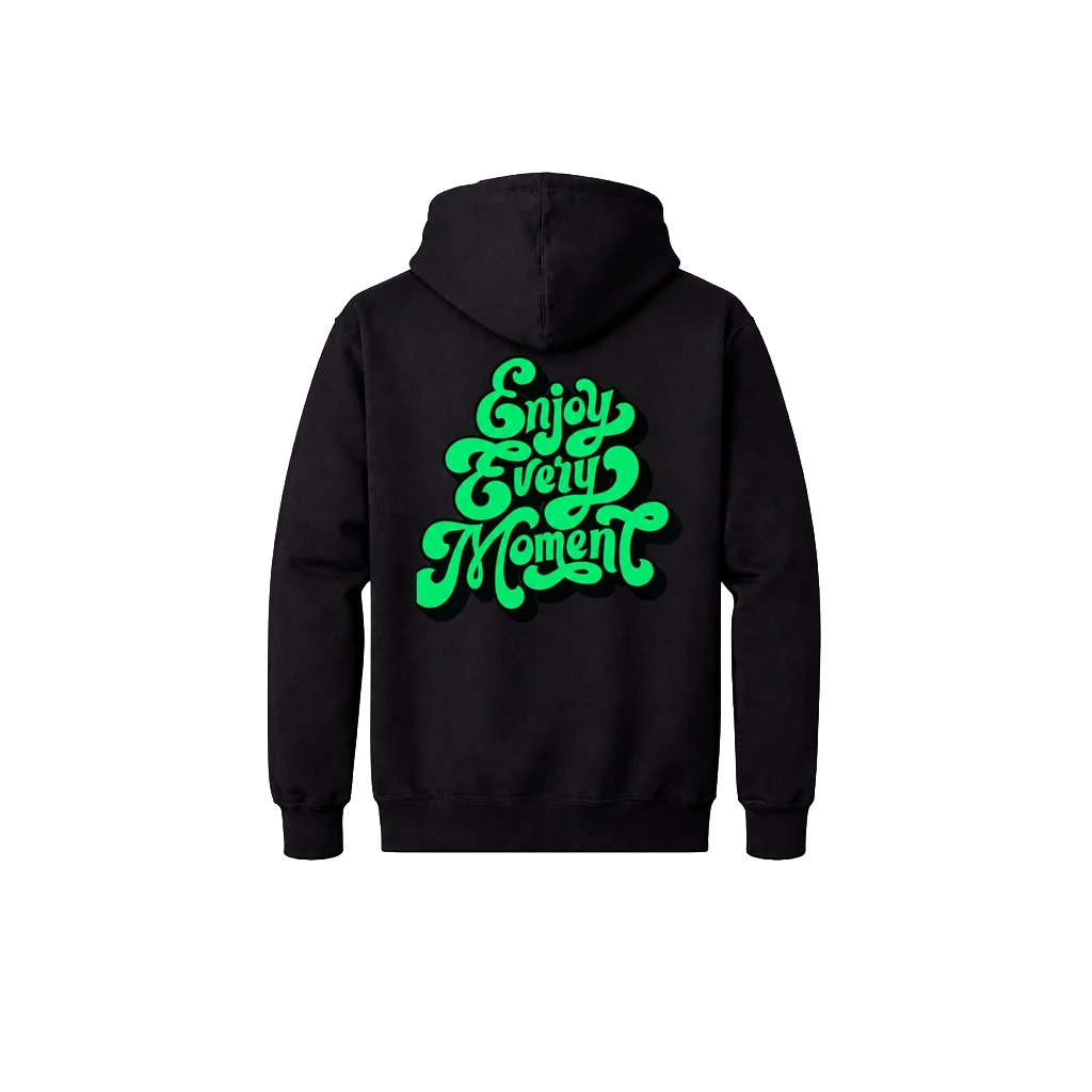 Dual-Sided Mindful Message Hoodie