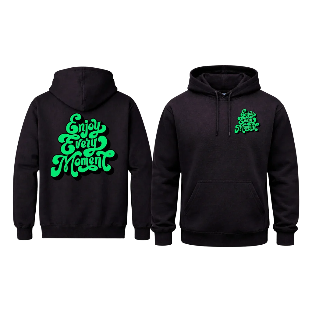 Dual-Sided Mindful Message Hoodie
