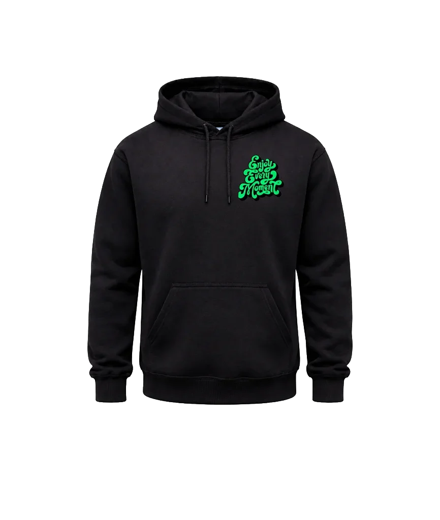 Dual-Sided Mindful Message Hoodie