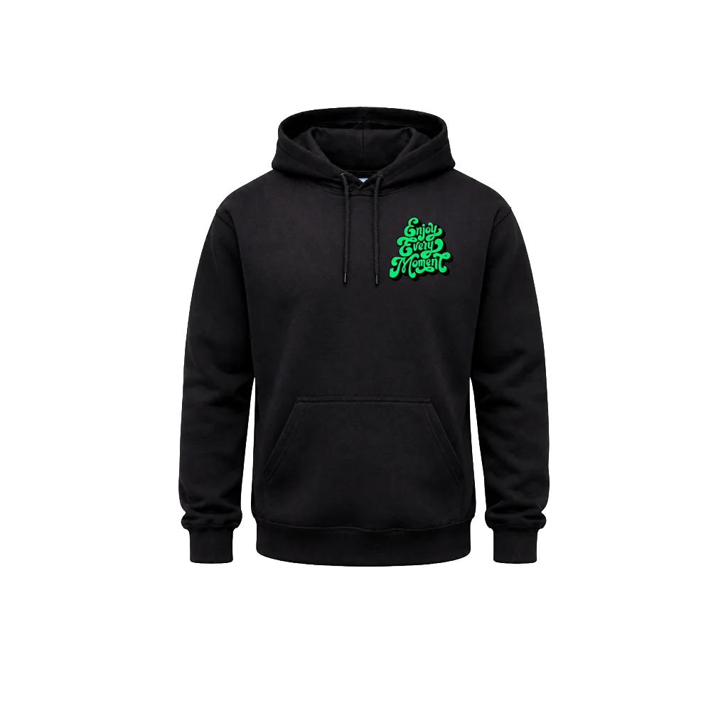 Dual-Sided Mindful Message Hoodie