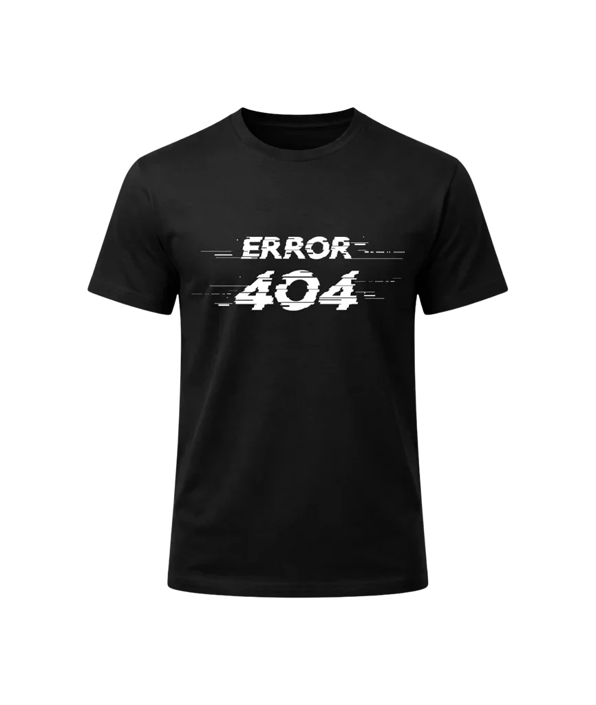 Error 404 Graphic T-Shirt