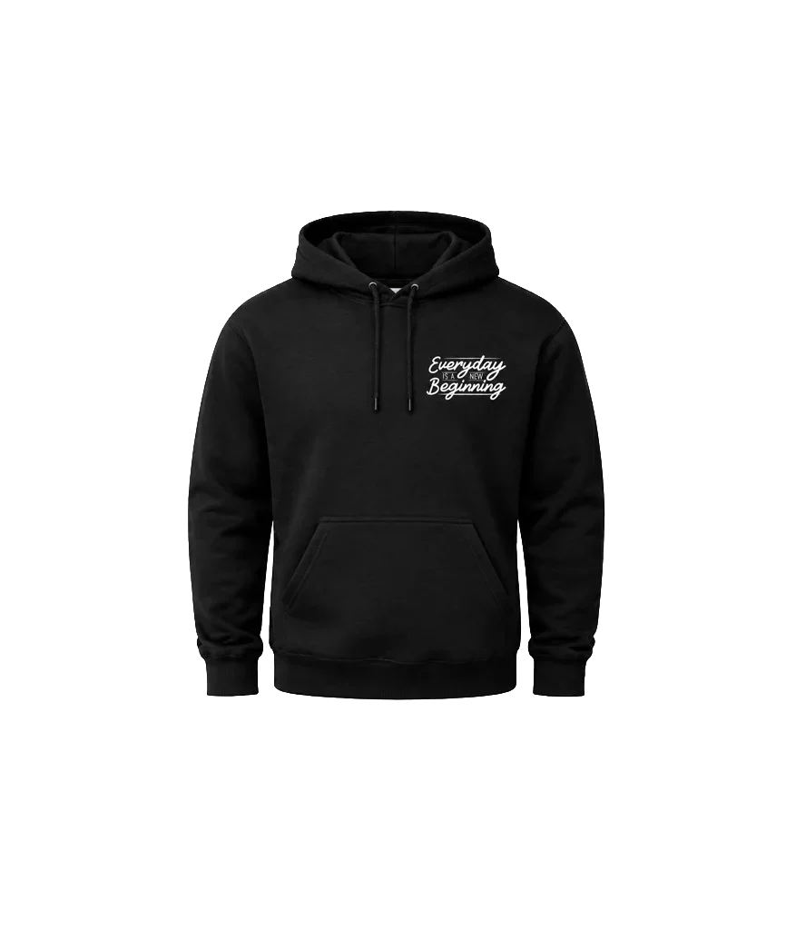 New Beginning Double Print Hoodie