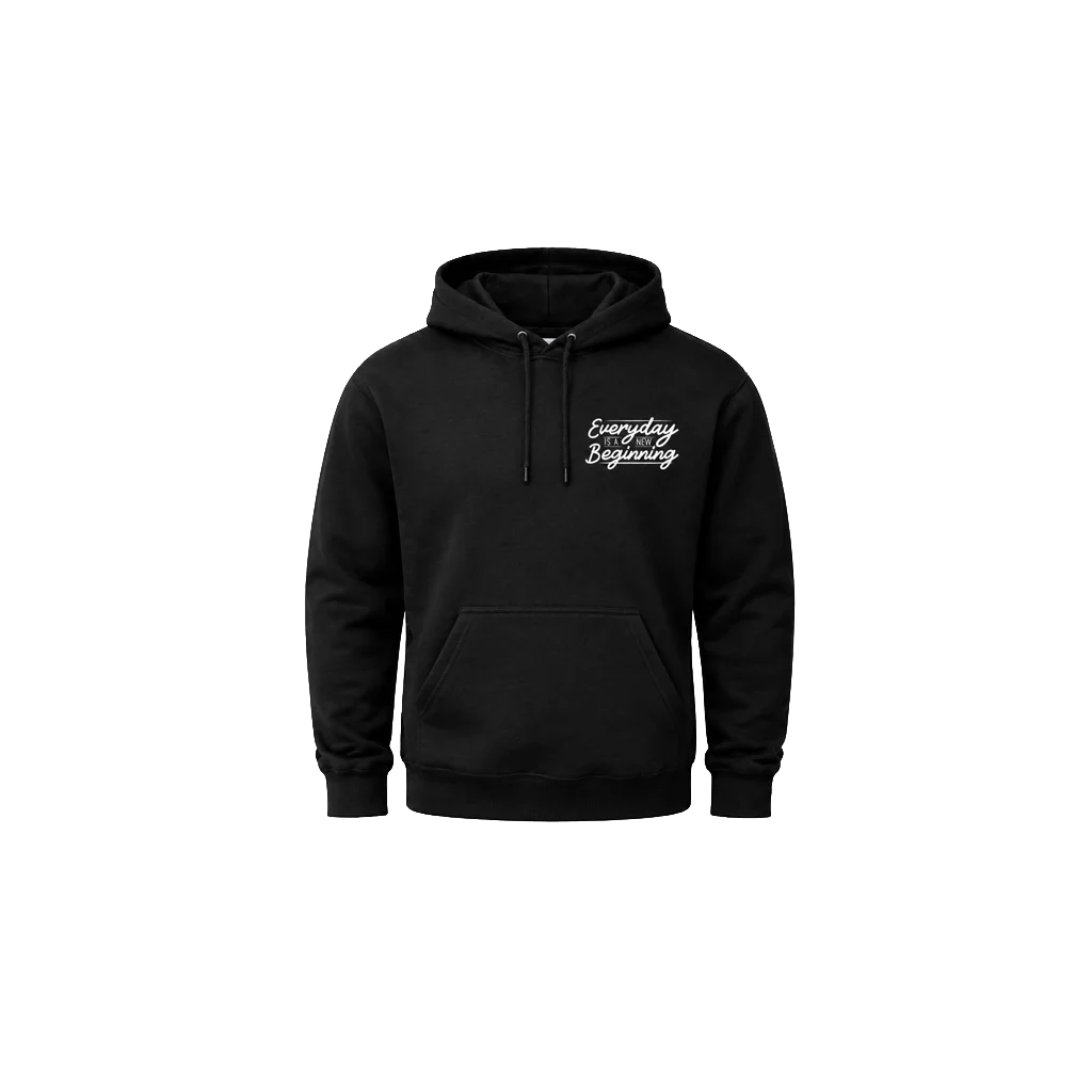 New Beginning Double Print Hoodie