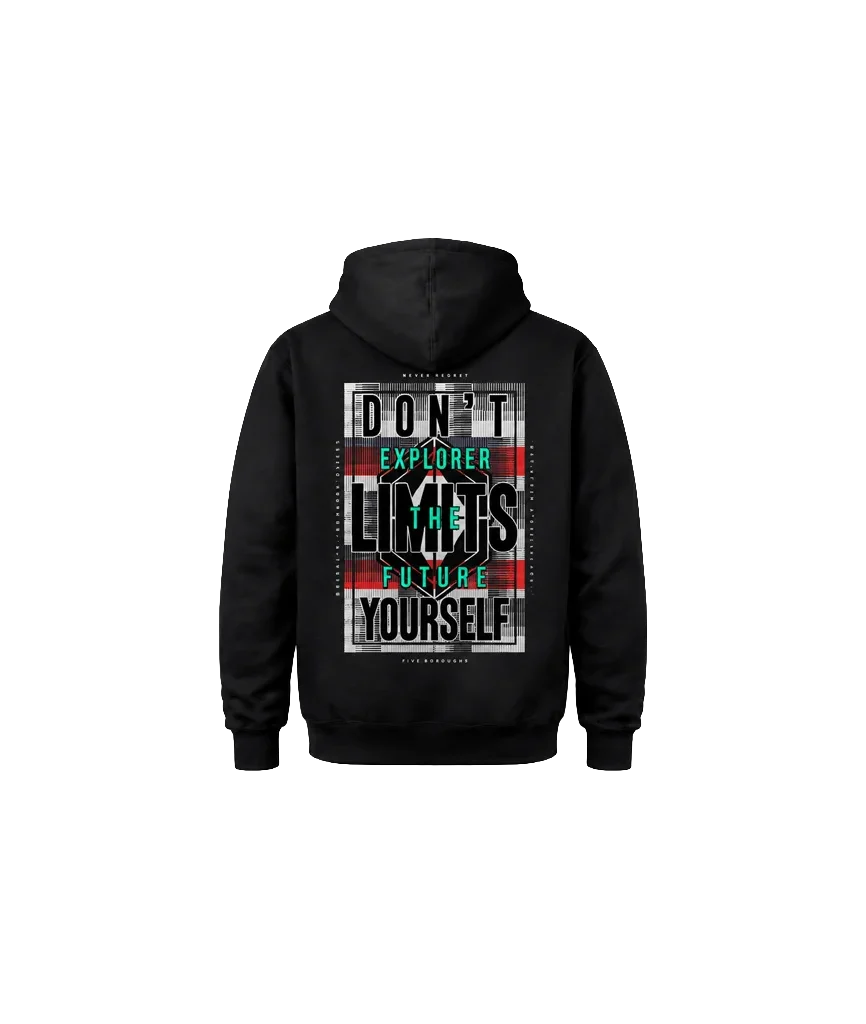 Explorer The Future Double Print Hoodie