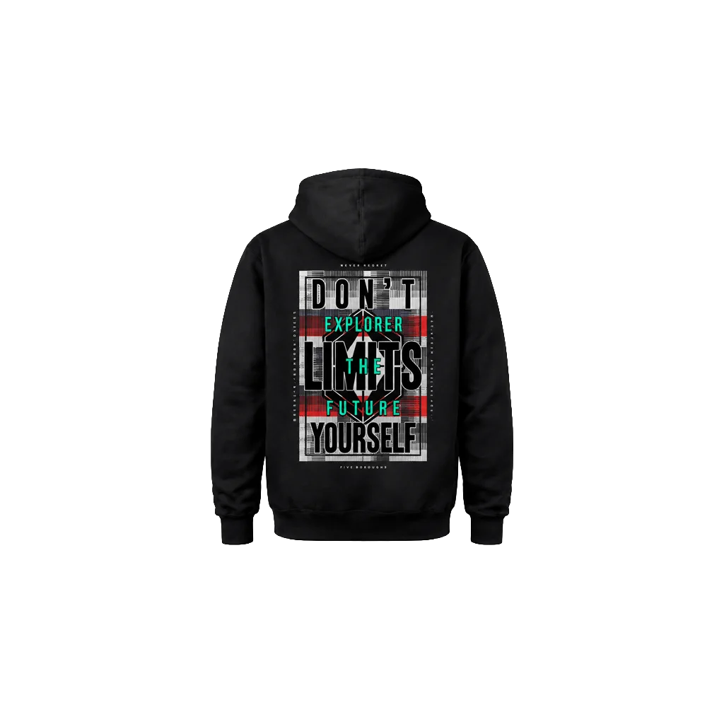 Explorer The Future Double Print Hoodie