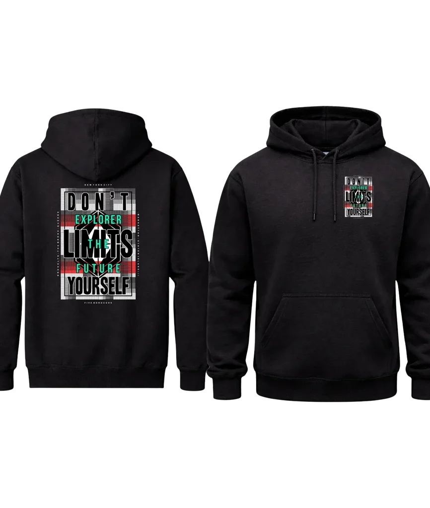 Explorer The Future Double Print Hoodie