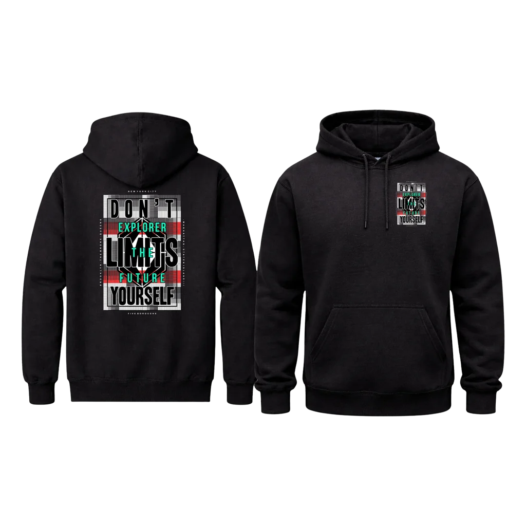 Explorer The Future Double Print Hoodie