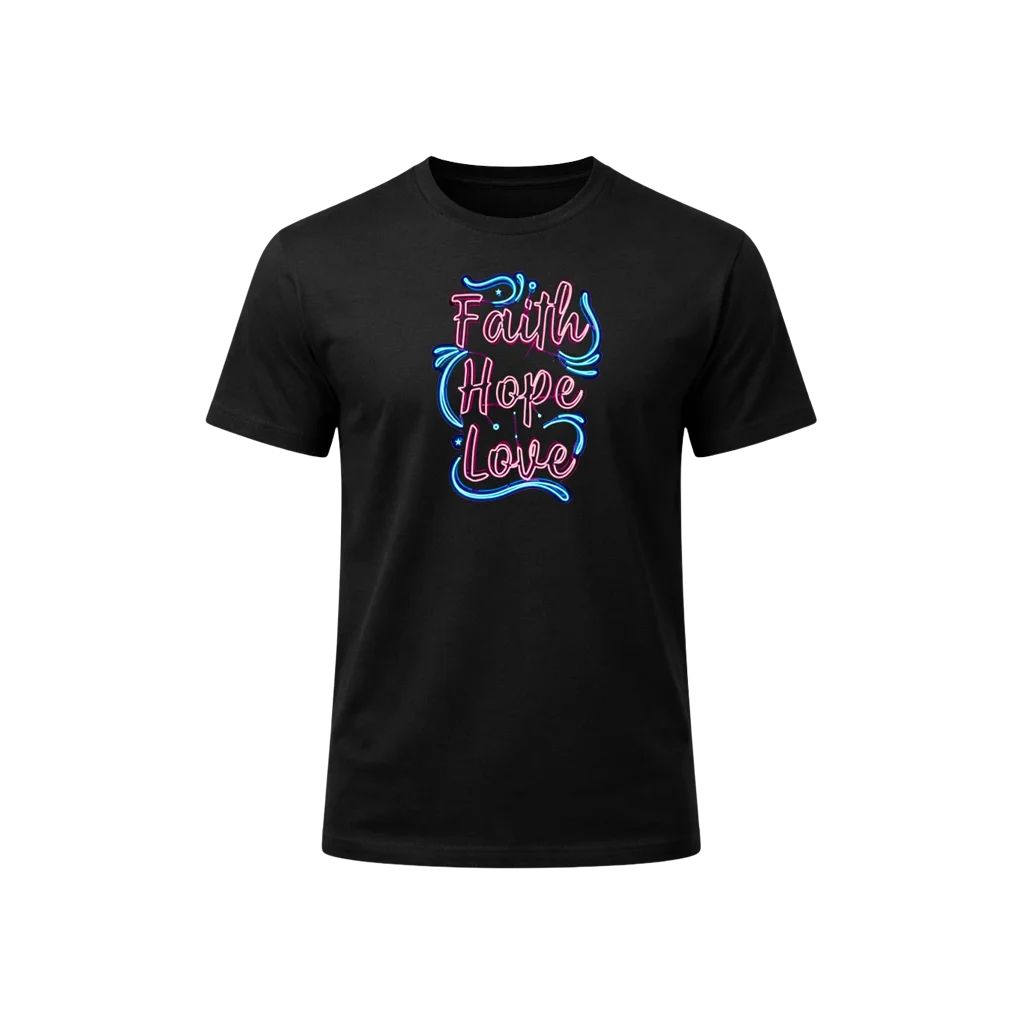 Faith Hope Love Graphic T-Shirt