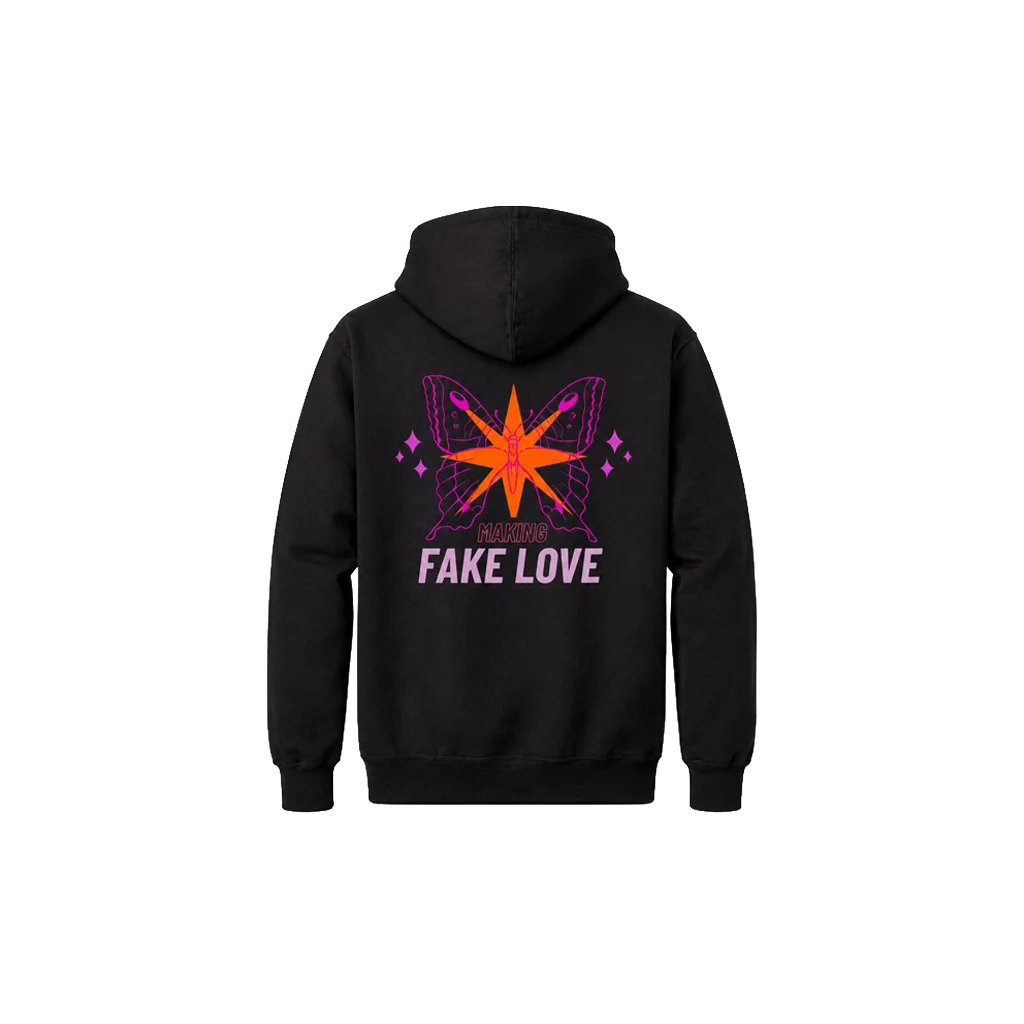 Fake Love Dual Print Pullover