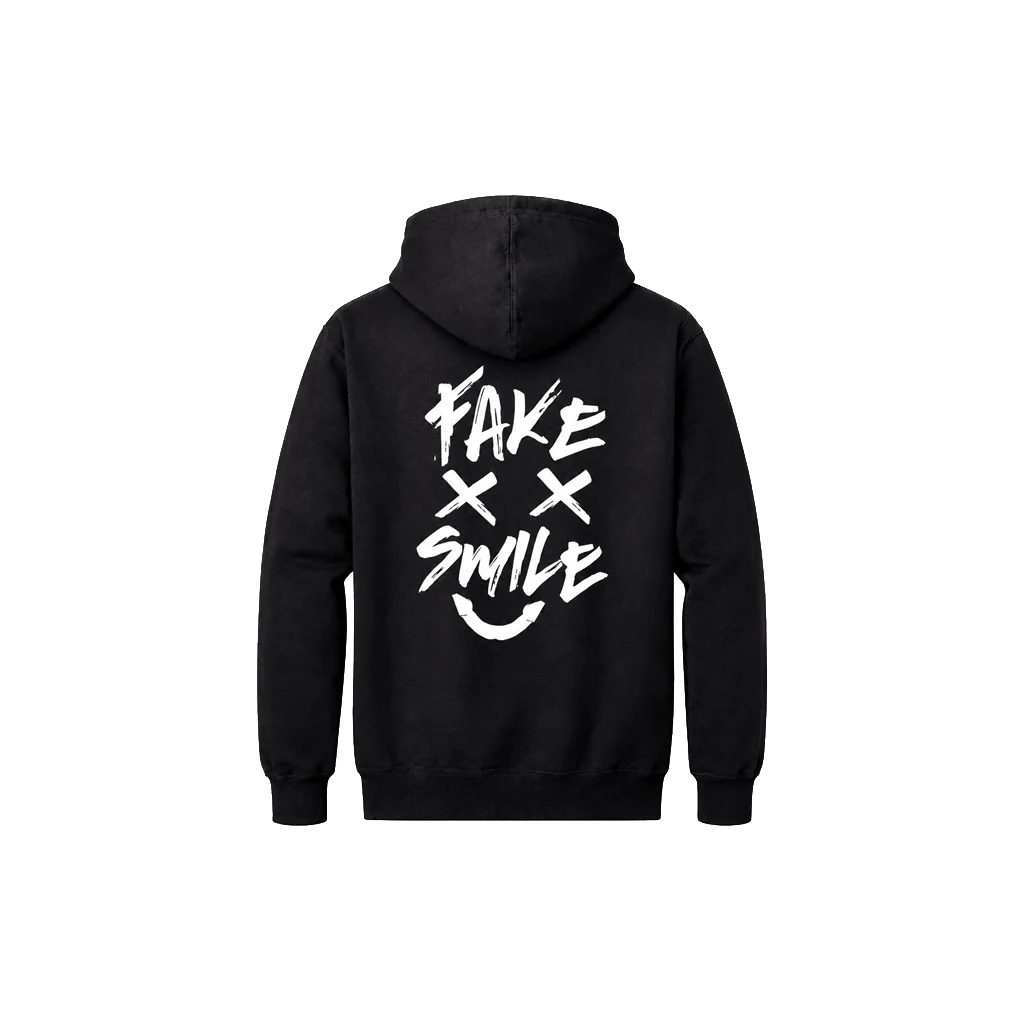 Fake Smile Dual-Print Hoodie