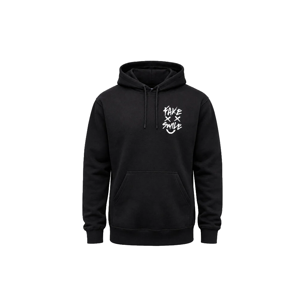 Fake Smile Dual-Print Hoodie