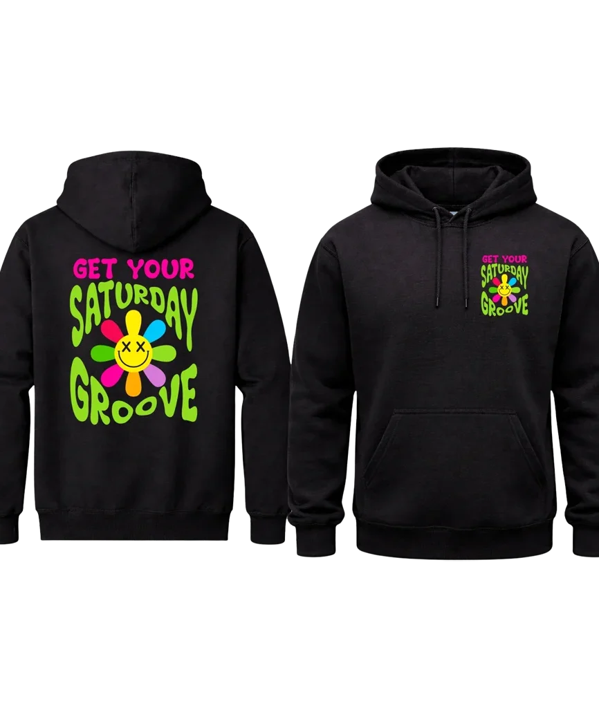 Two-Sided Saturday Groove Hoodie