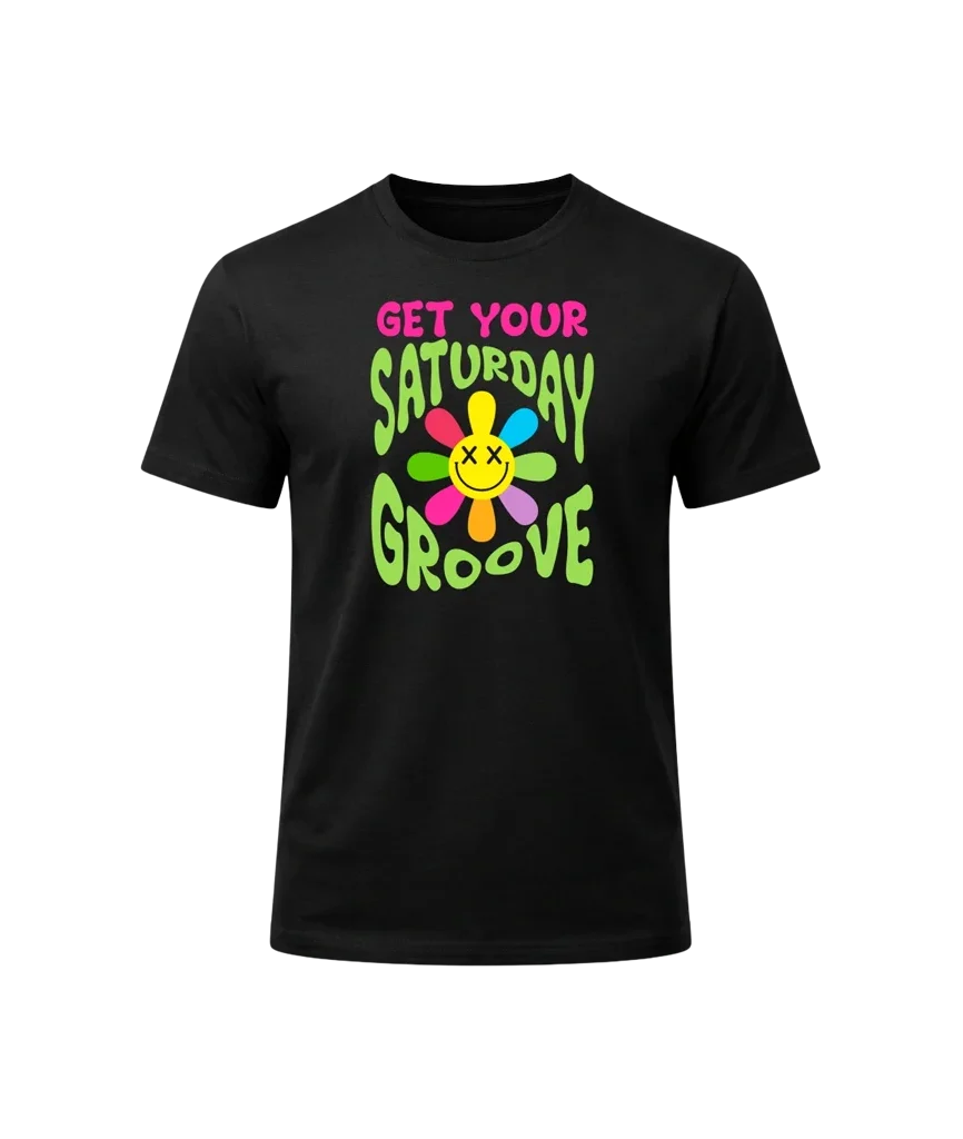 Saturday Groove Graphic Short Sleeve