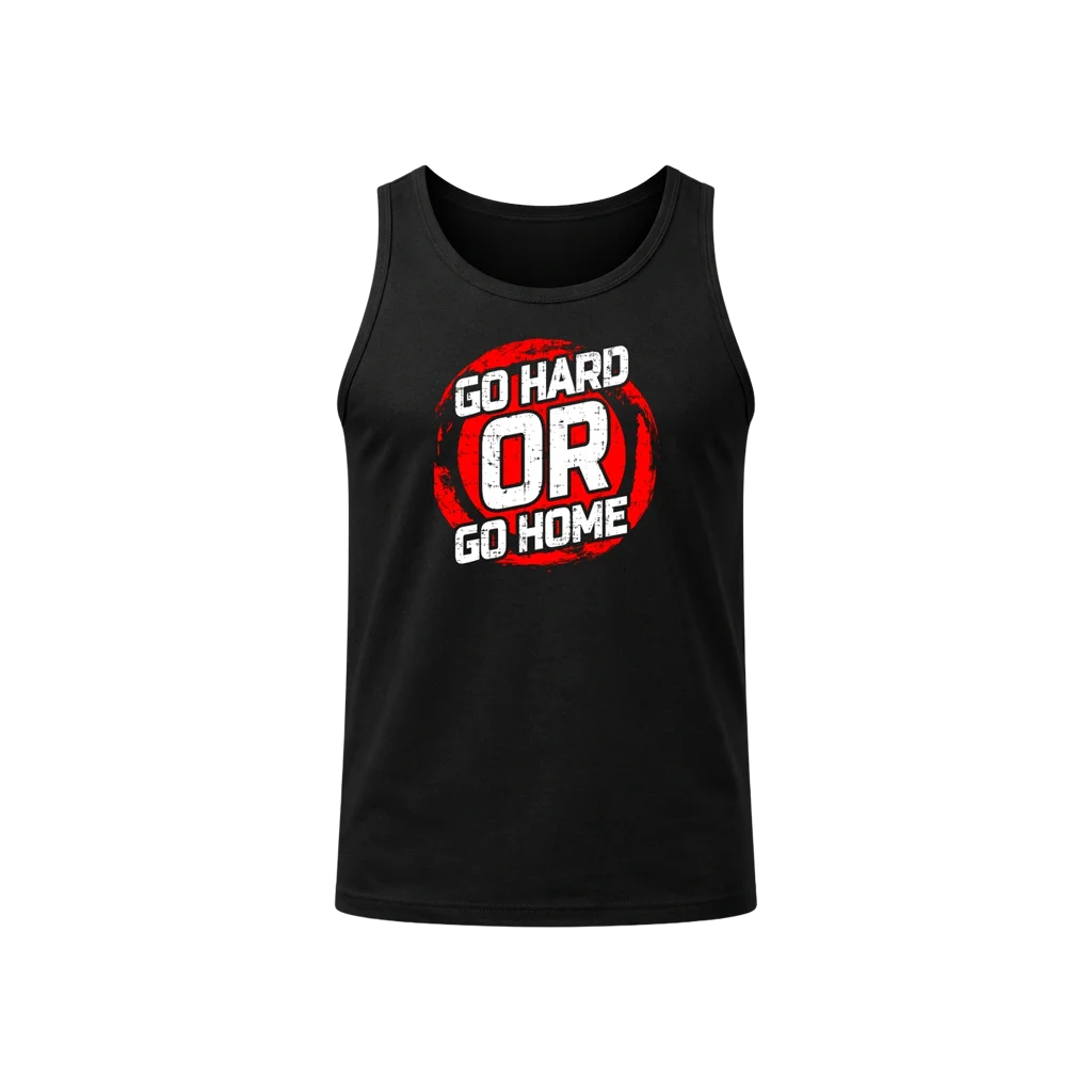 Go Hard Or Go Home Tank Top