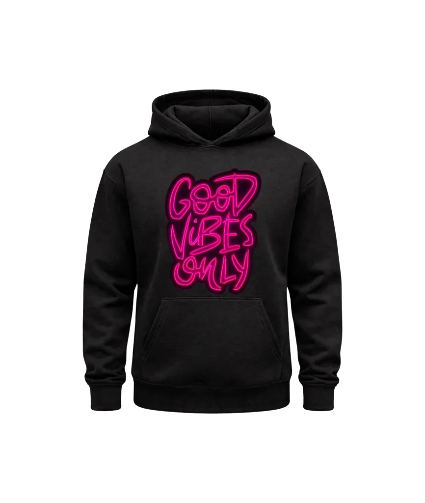 Good Vibes Only Black Sweatshirt