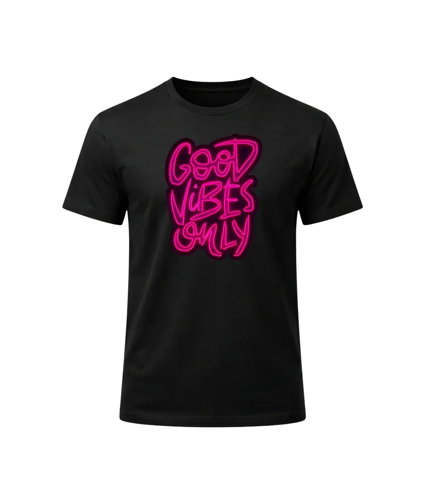 Good Vibes Only Graphic T-Shirt