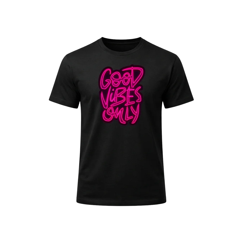 Good Vibes Only Graphic T-Shirt