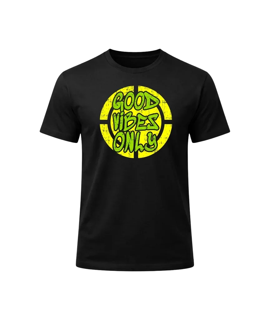 Casual Good Vibes Everyday Tee