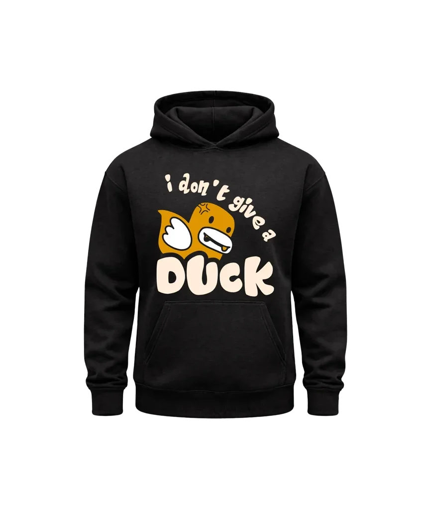 Angry Duck Black Pullover