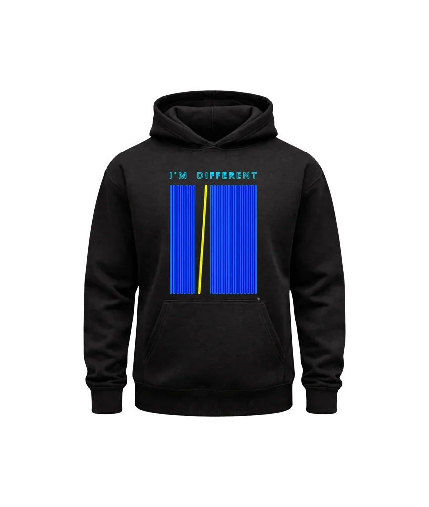 I’m Different Graphic Hoodie