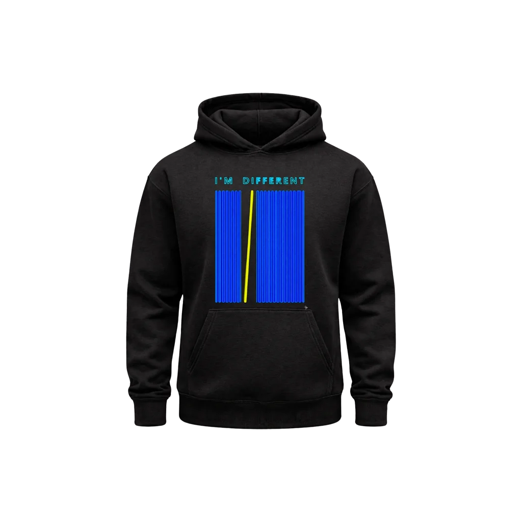 I’m Different Graphic Hoodie
