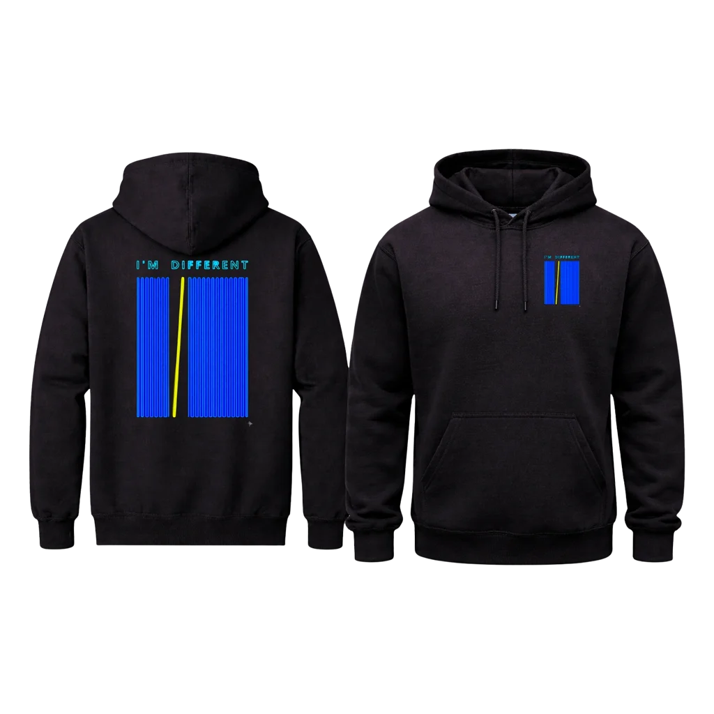 Back Stripe I’m Different Pullover