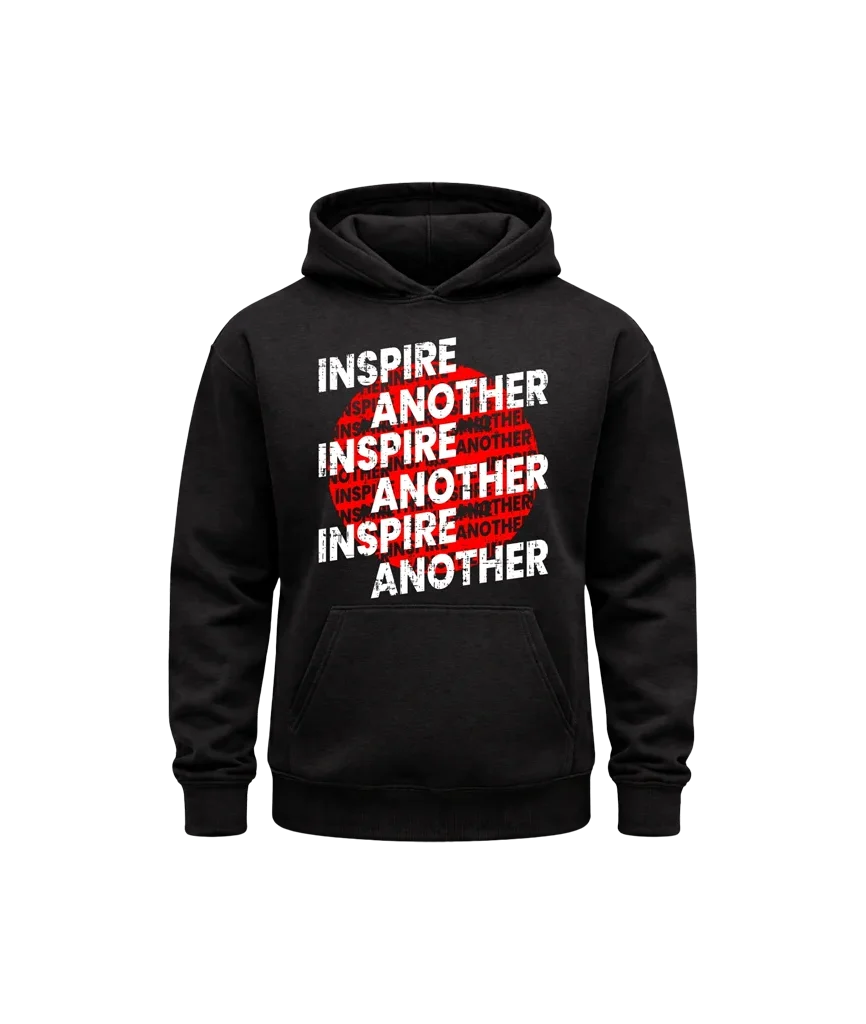 Inspire Another Black Hoodie