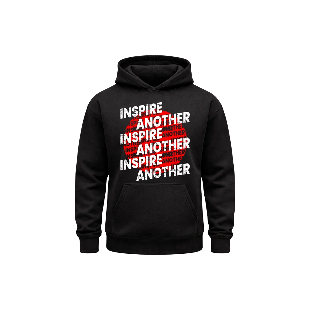 Inspire Another Black Hoodie