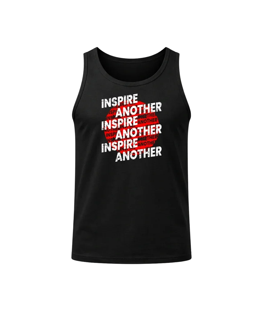 Inspire Another Black Tank Top