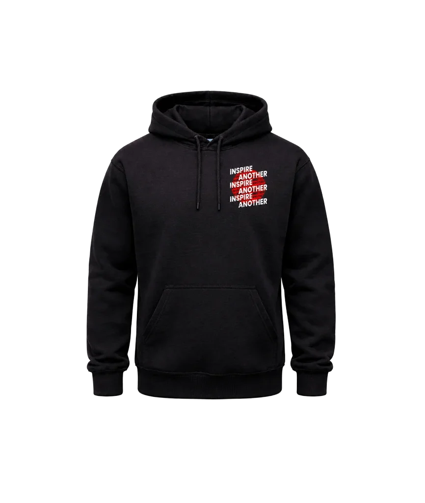Inspire Another Front And Back Print Hoodie