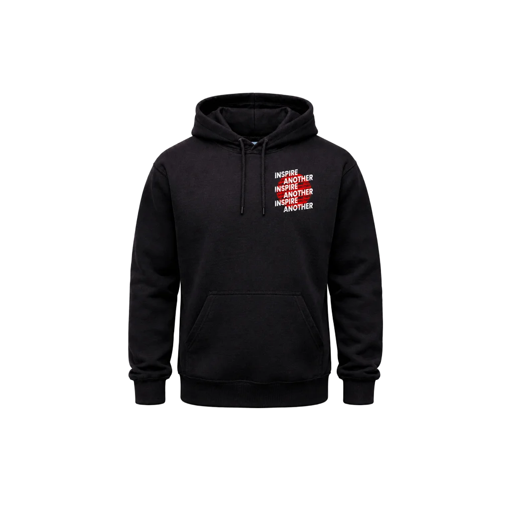 Inspire Another Front And Back Print Hoodie