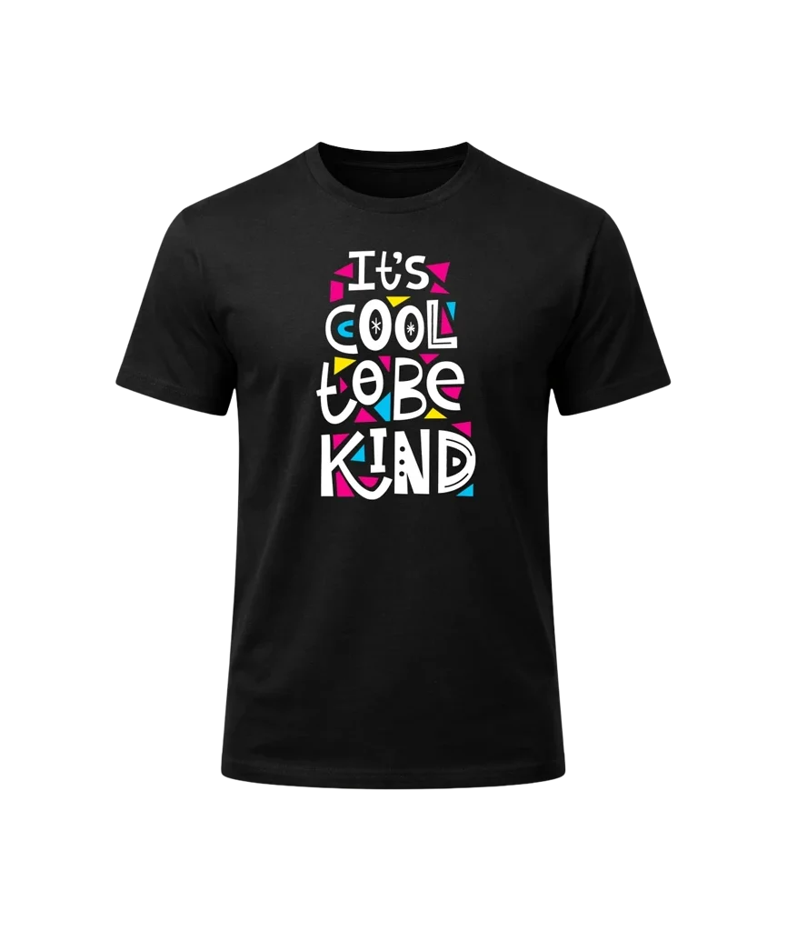 Retro Kind Typography T-Shirt