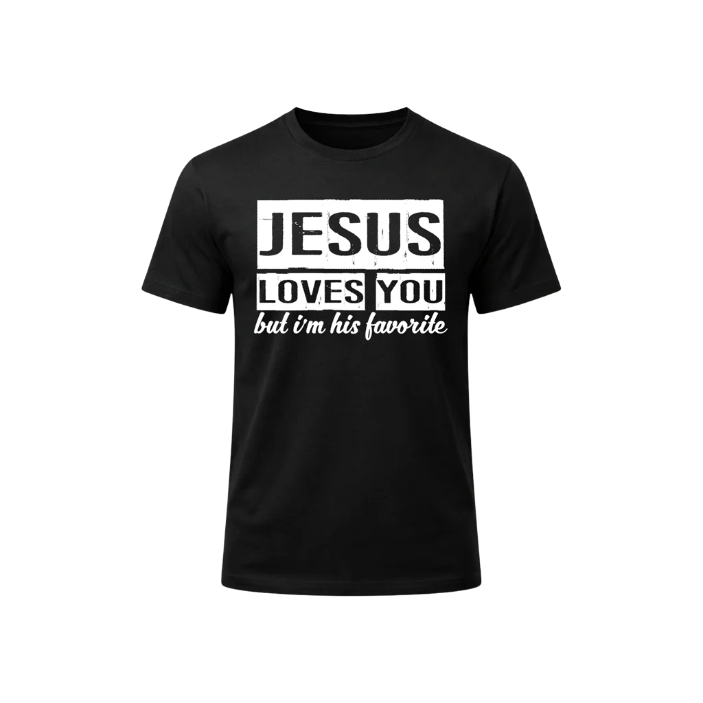 Jesus Loves You Graphic T-Shirt