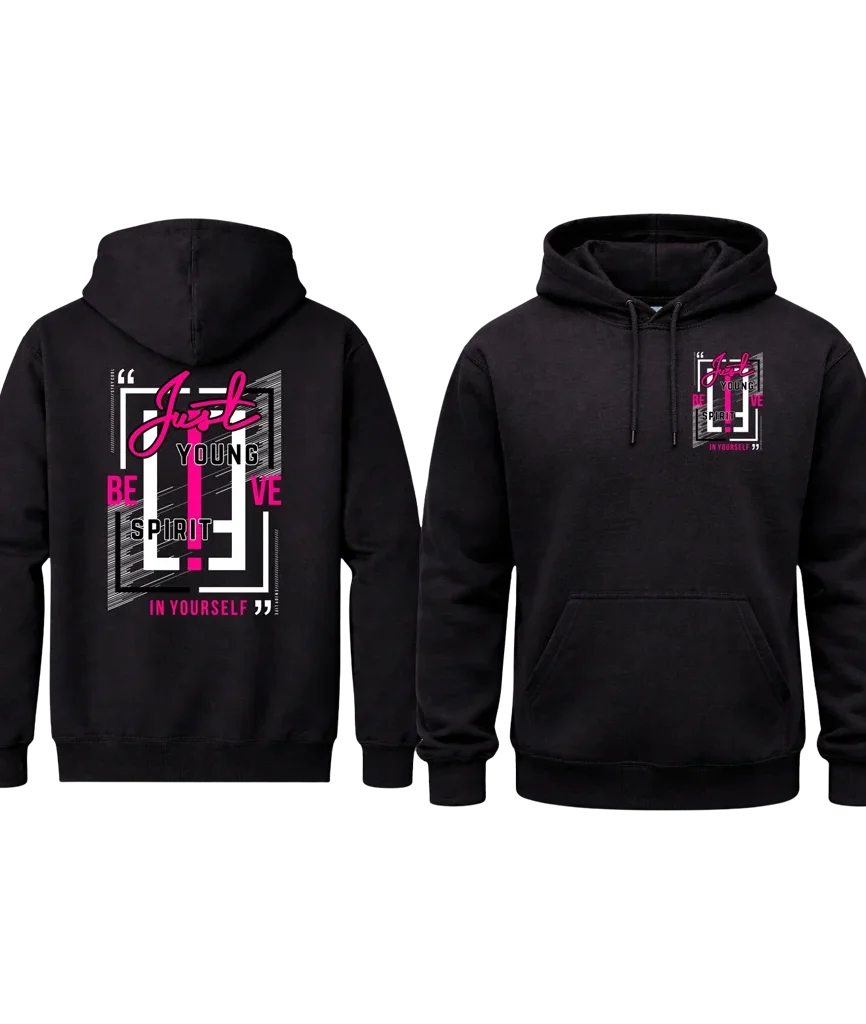 Believe In Yourself Dual-Print Hoodie