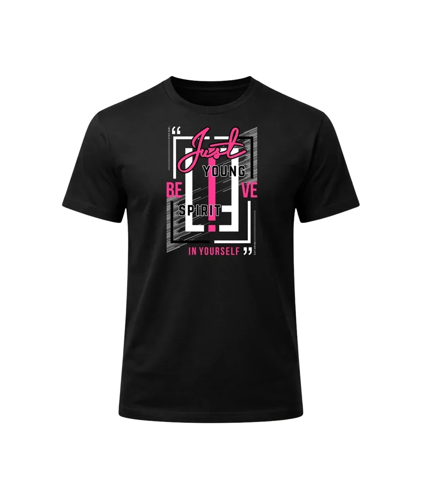 Just Believe In Yourself Graphic T-Shirt