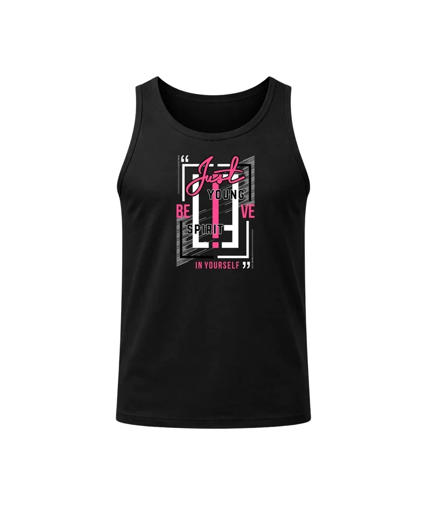 Believe Graphic Summer Vest