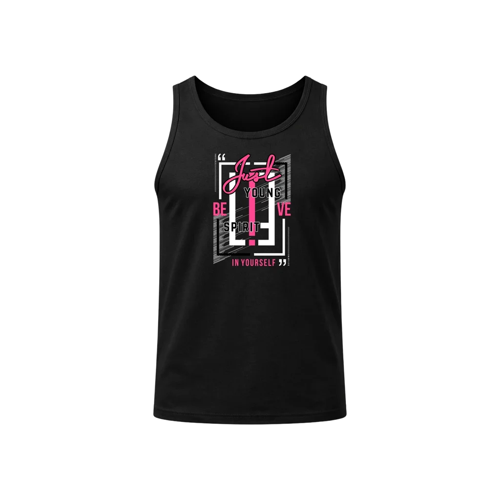Believe Graphic Summer Vest