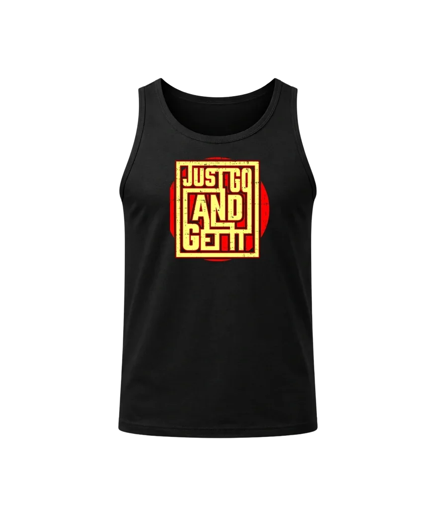 Just Go And Get It Black Tank Top