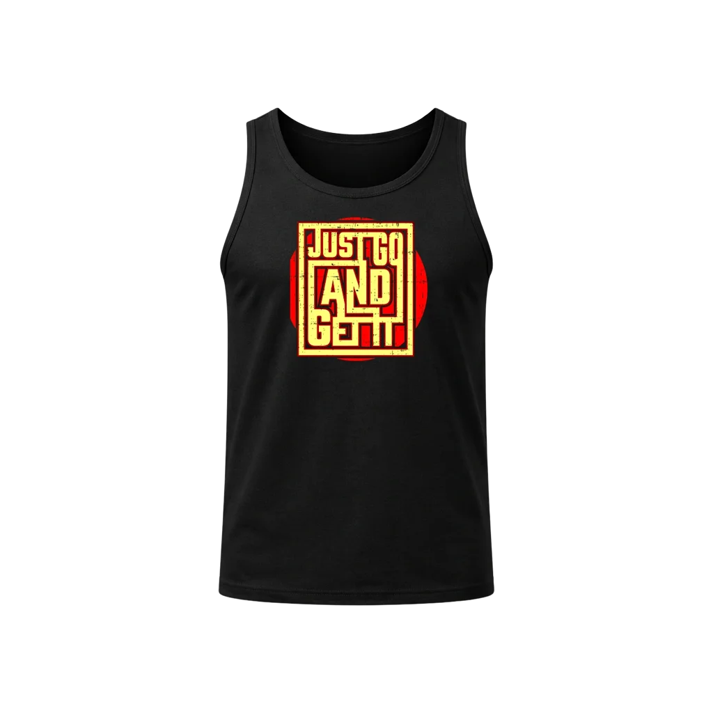 Just Go And Get It Black Tank Top