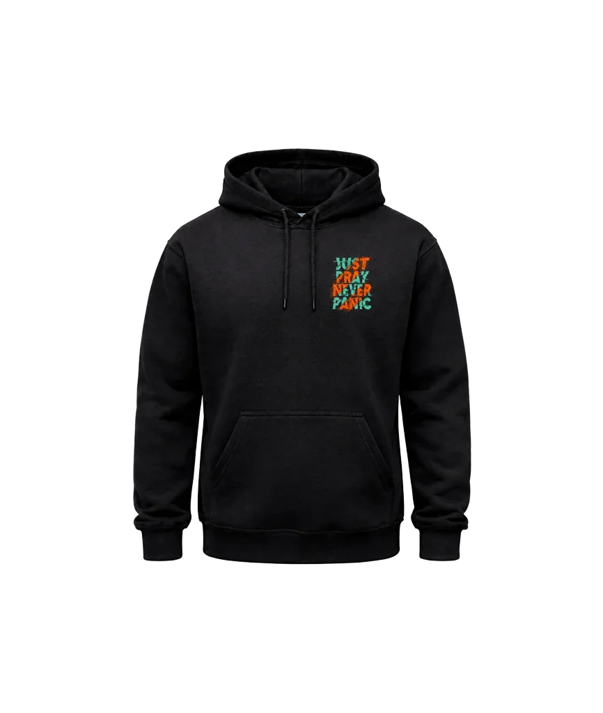 Dual-Side Peace Graphic Hoodie