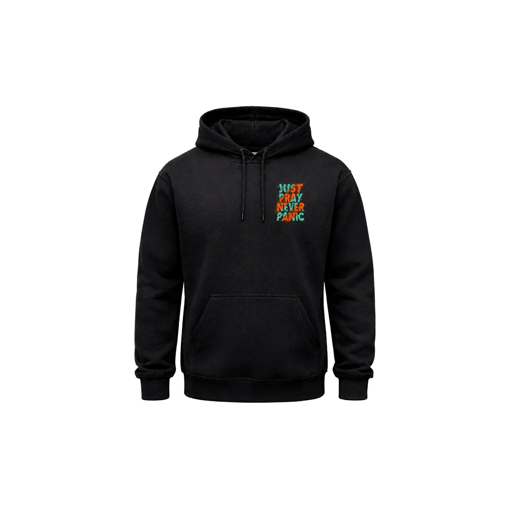 Dual-Side Peace Graphic Hoodie