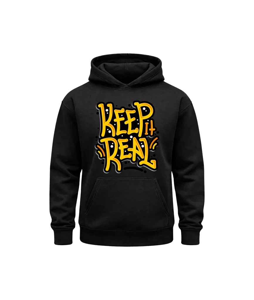 Keep It Real Fleece Sweatshirt